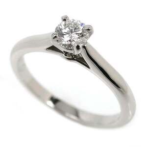 CARTIER Silver Diamond Ring